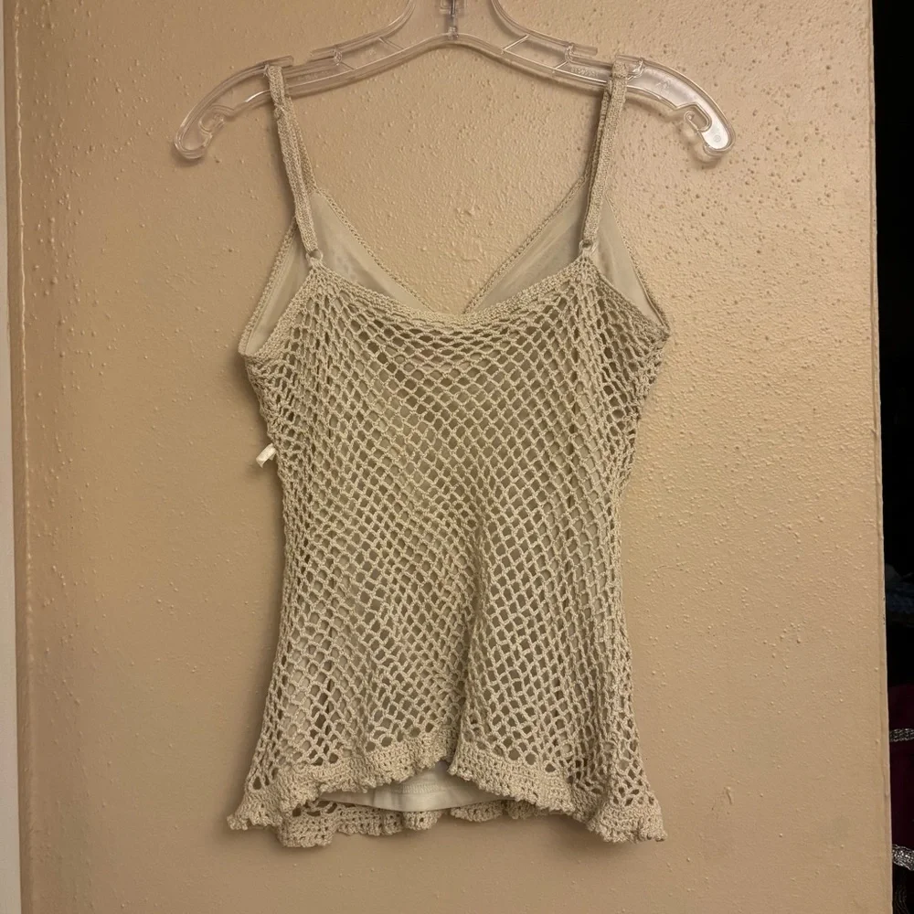 Faded Glory Crochet Cami - Picture 6 of 11